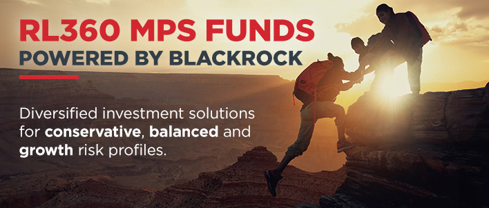 RL360 has launched a new range of managed portfolio funds power by BlackRock